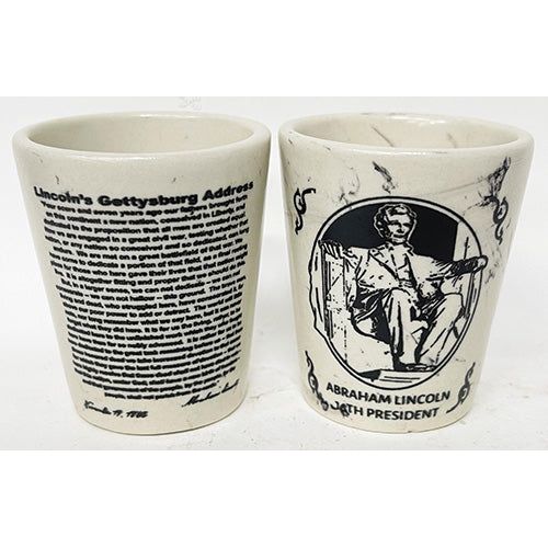 Abraham Lincoln Shot Glass