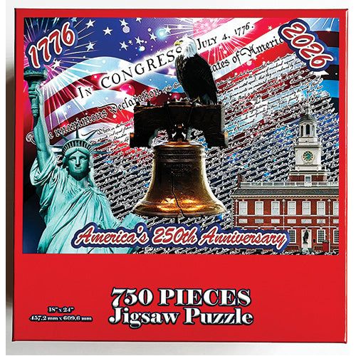 America's 250th Anniversary Puzzle 750 Piece