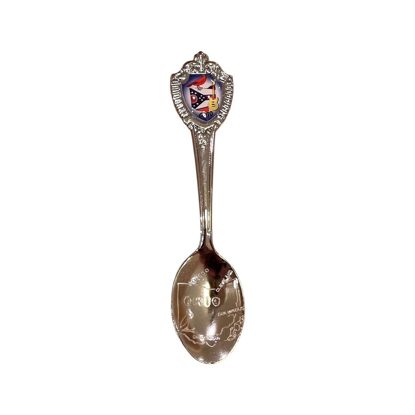 Ohio Shield Demi Collectible Spoon