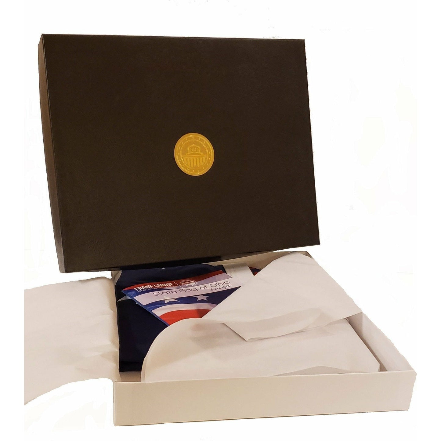 Ohio Flag Flown at the Ohio Statehouse