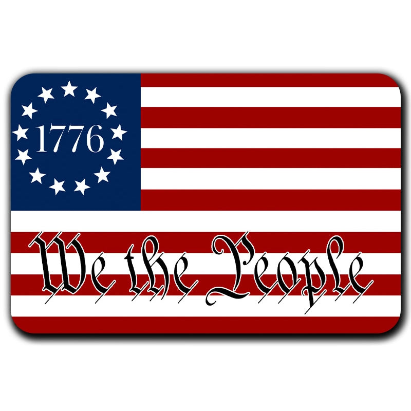 1776 We The People American Flag Magnet America 250