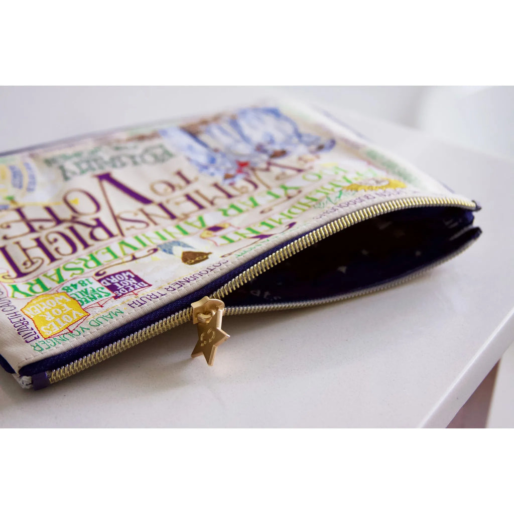 19th Amendment 100 Year Anniversary Women's Right to Vote Zip Pouch
