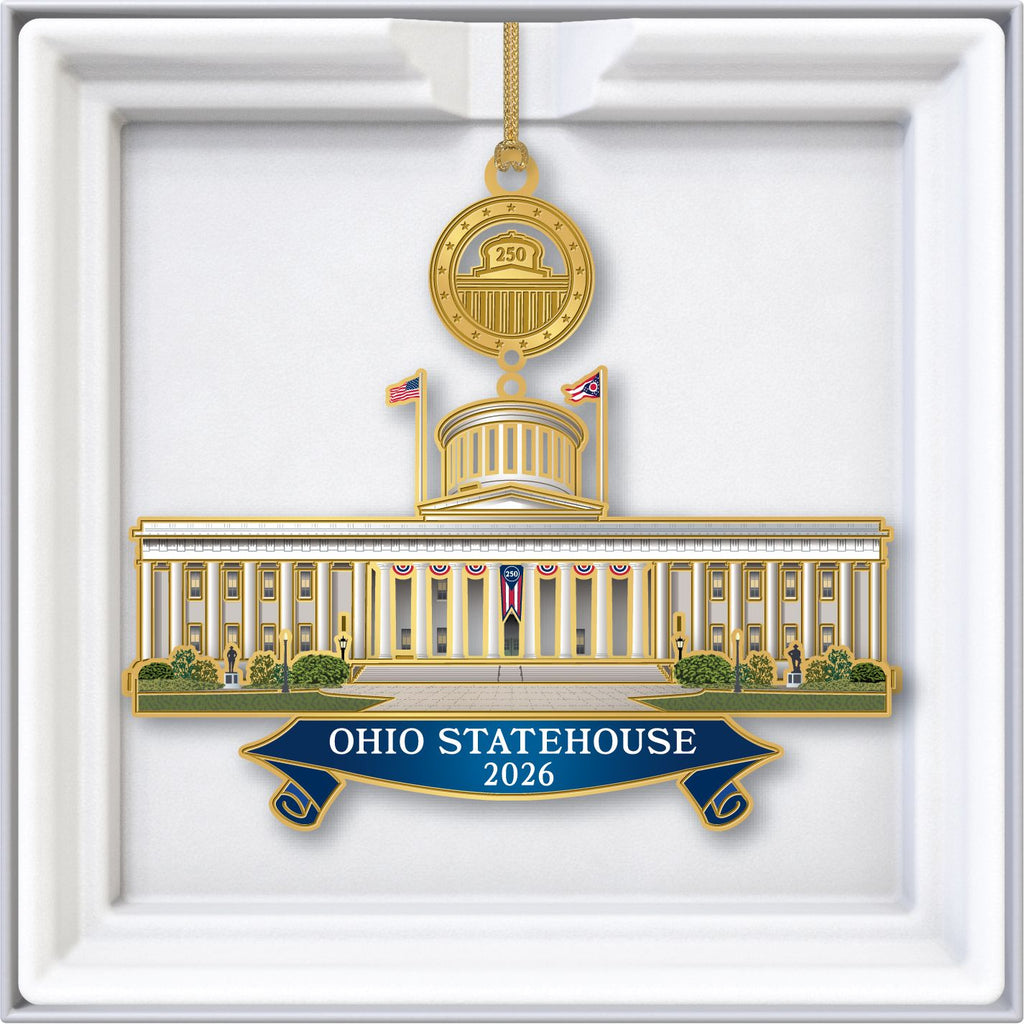 *PREORDER* 2026 Limited Edition Ohio Statehouse Ornament