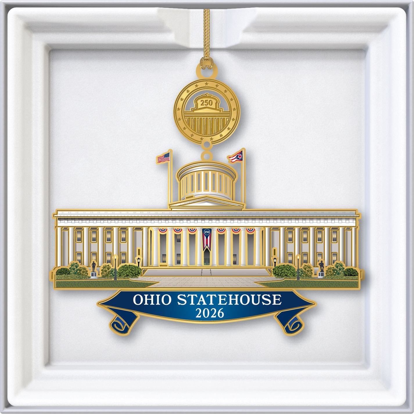 *PREORDER* 2026 Limited Edition Ohio Statehouse Ornament