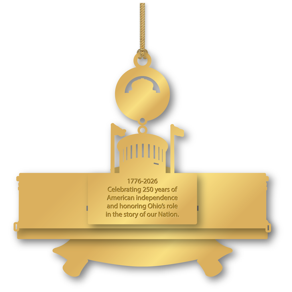 *PREORDER* 2026 Limited Edition Ohio Statehouse Ornament