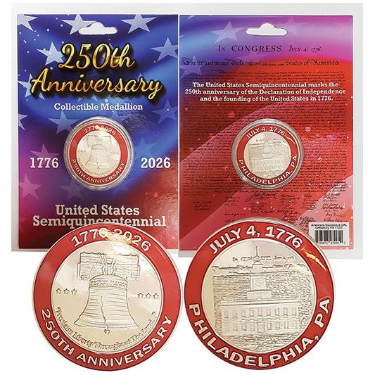 United States of America 250th Anniversary Medallion