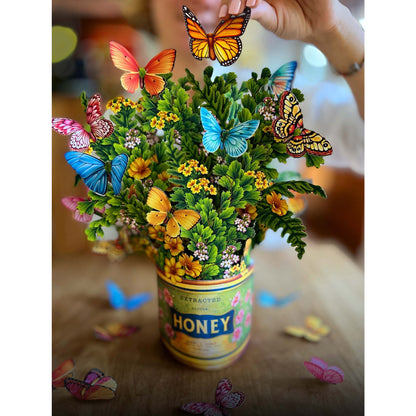 Butterflies & Buttercups Paper Bouquet