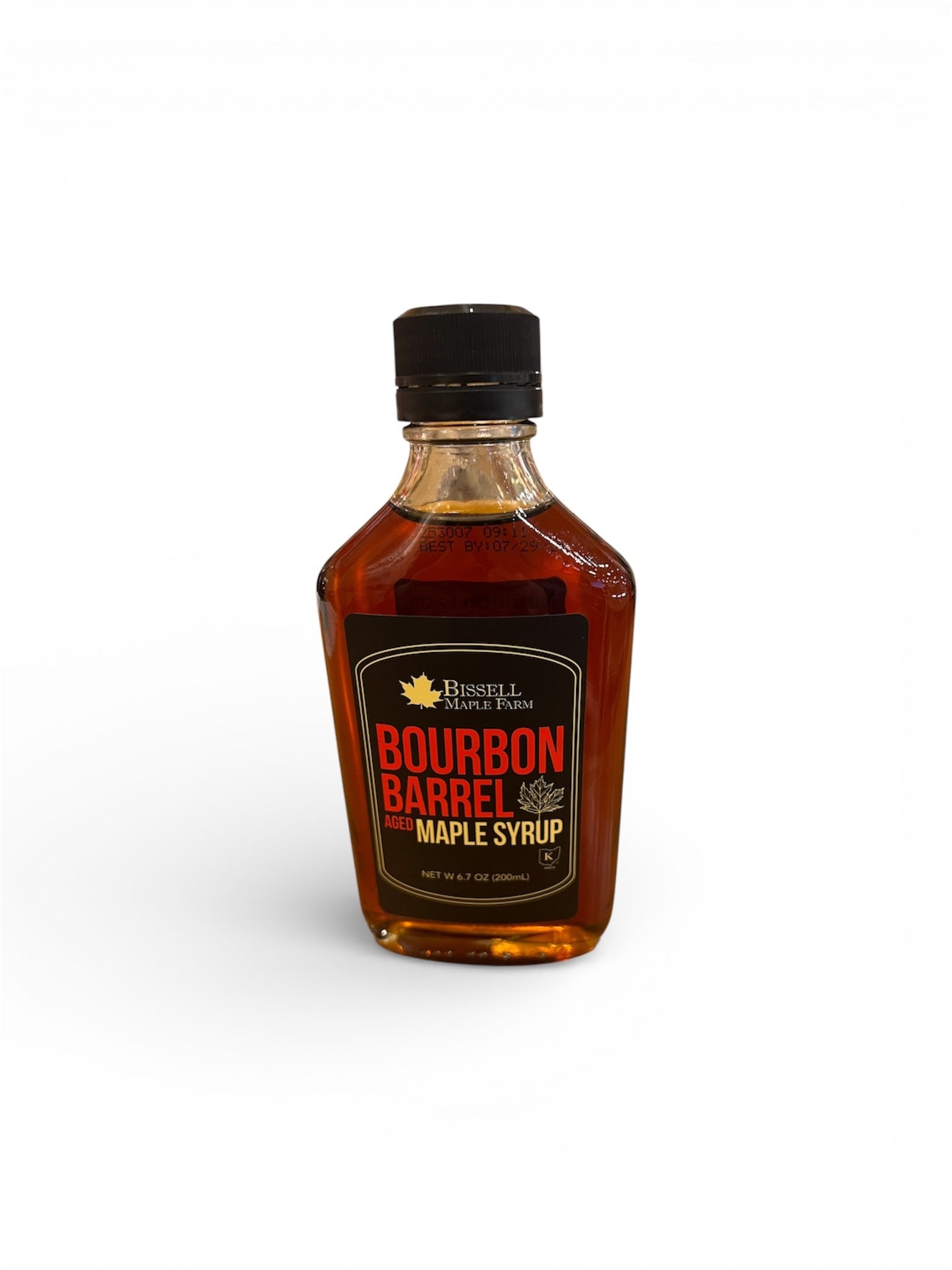Bourbon Barrel Aged 100% Ohio Maple Syrup 6.7oz