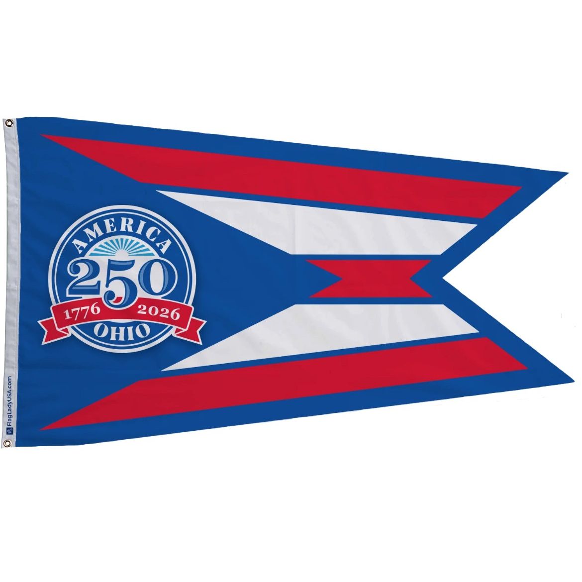 America 250 Ohio Flag