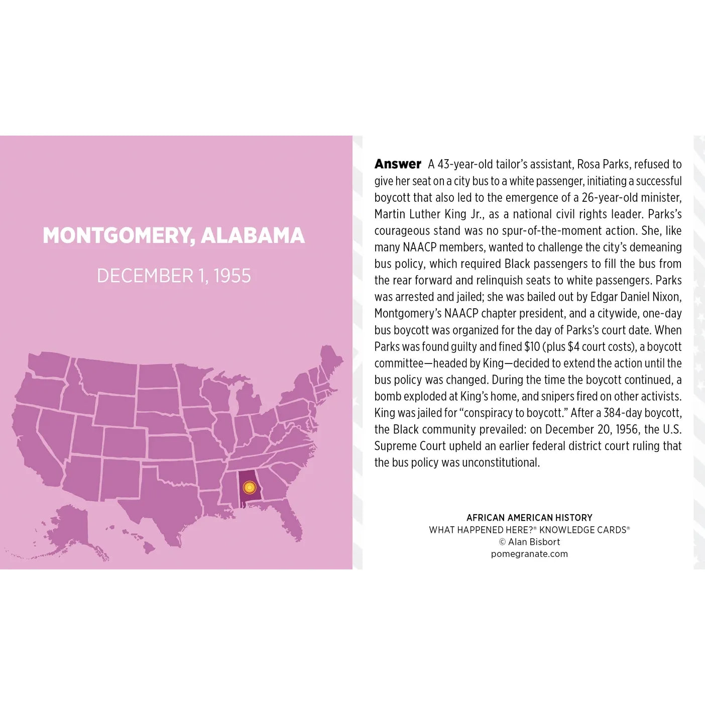 African American History Cards