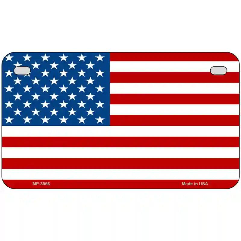 American Flag License Plate 12x6