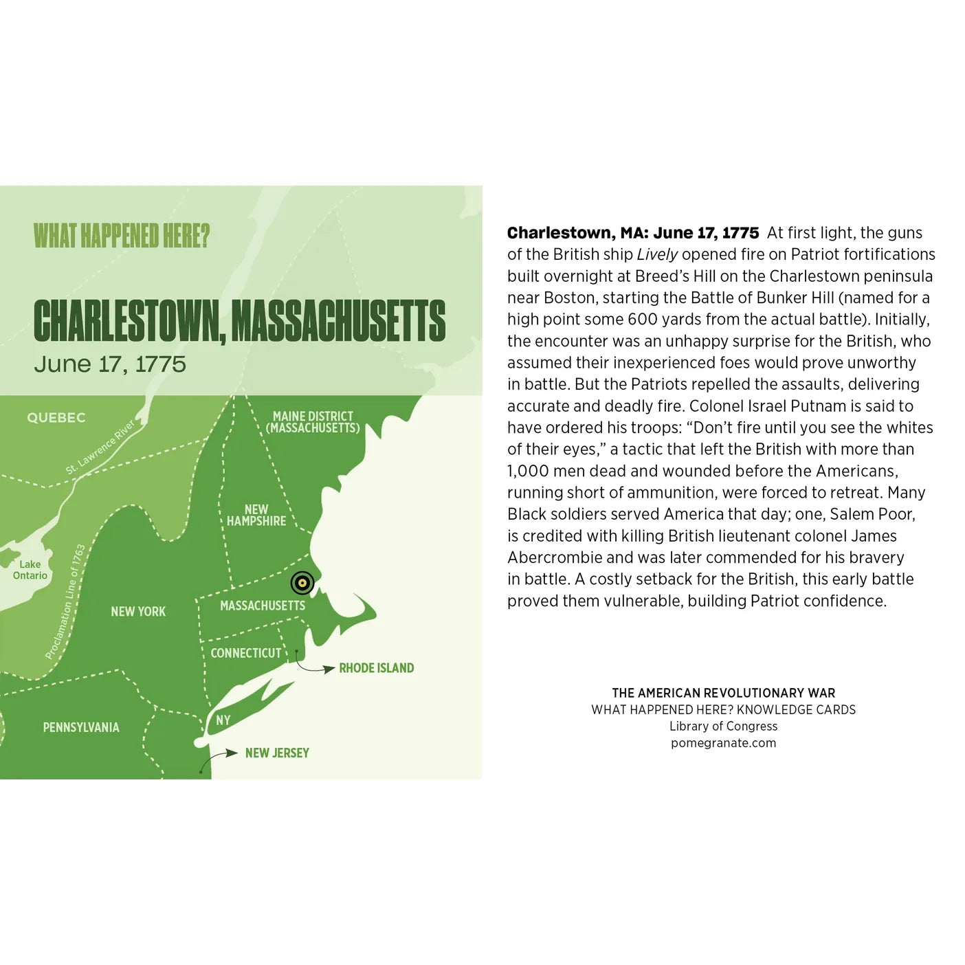 American Revolutionary War Cards