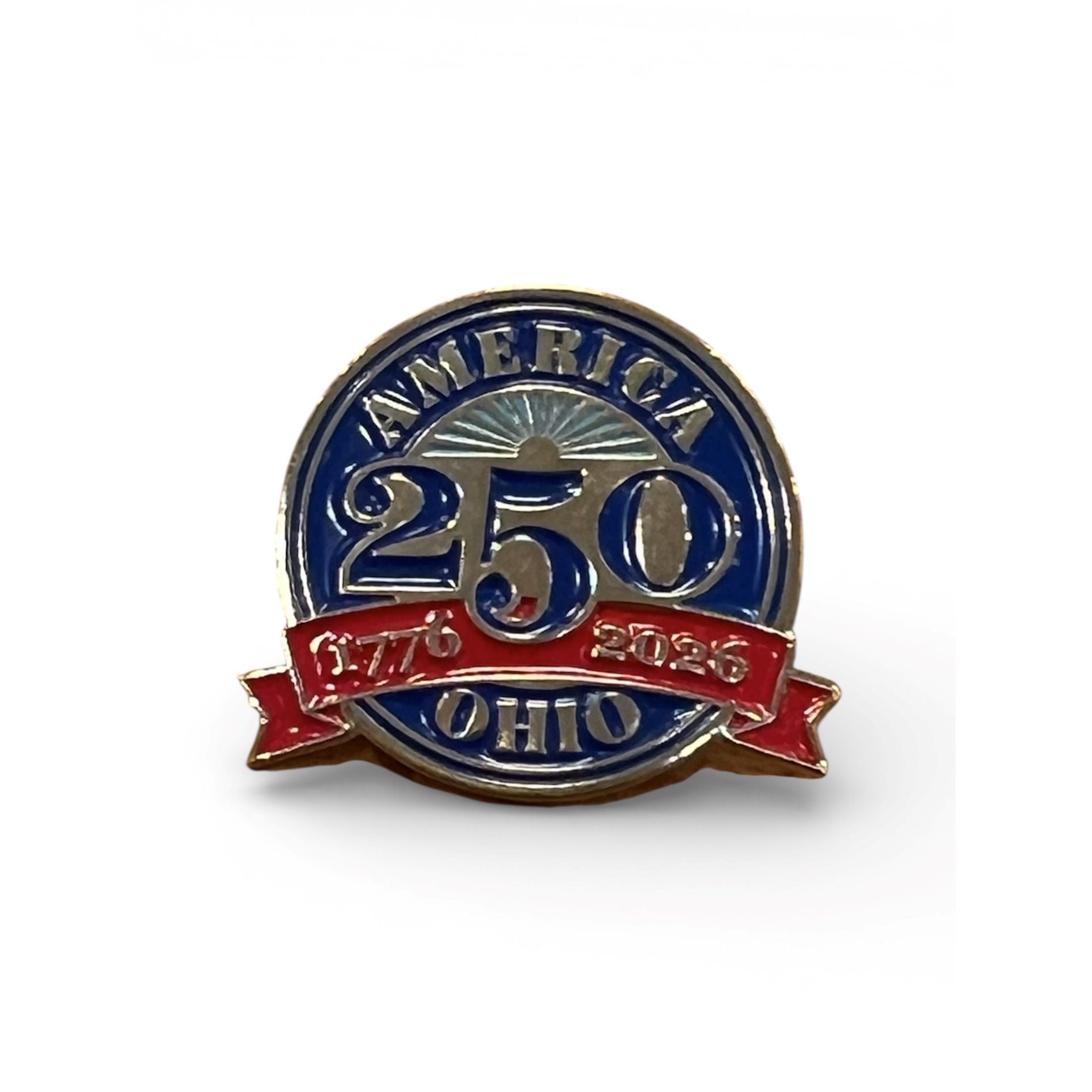 America 250 Ohio Lapel Pin