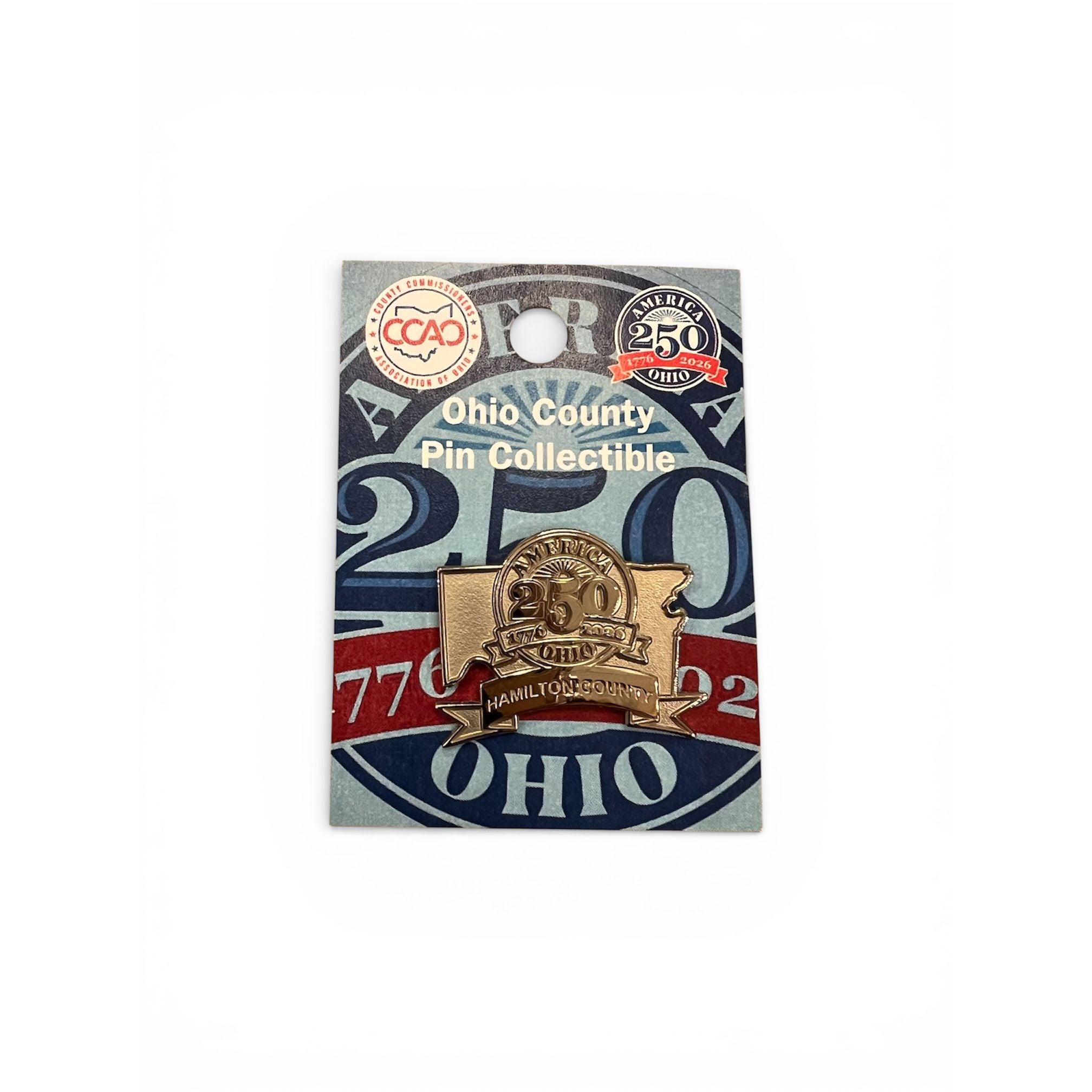 America 250 Ohio County Pins – Statehouse Museum Shop