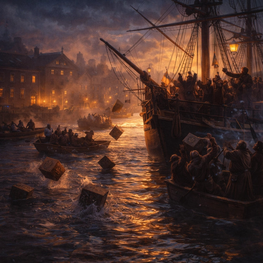Boston Tea Party Soy Candle
