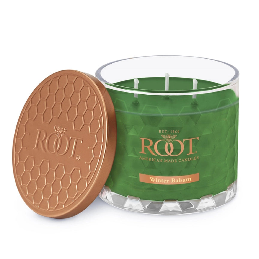 ROOT 3-Wick Winter Balsam Honeycomb Candle