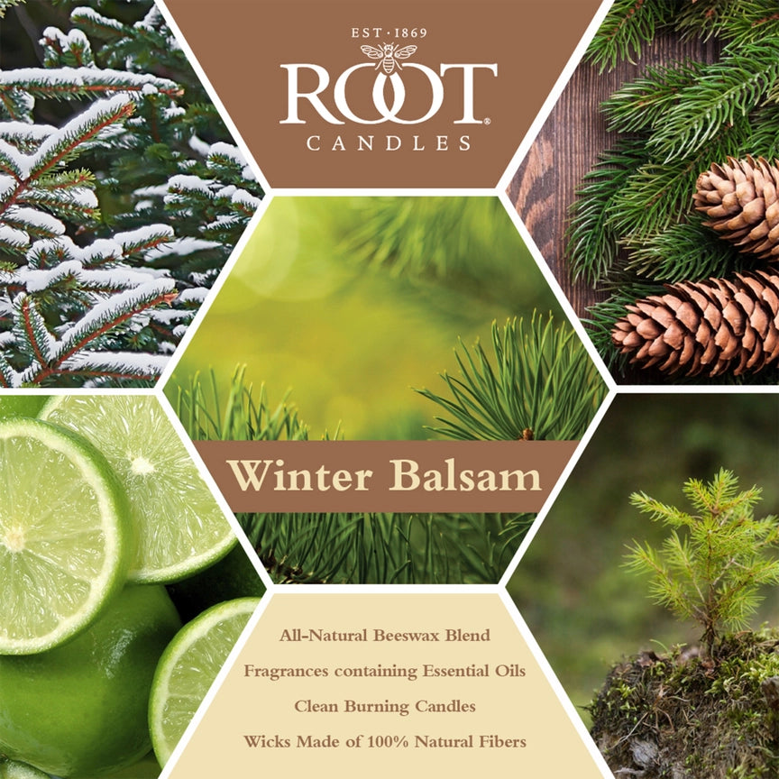 ROOT 3-Wick Winter Balsam Honeycomb Candle