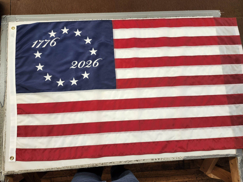 Betsy Ross 1776-2026 America 250 Flag