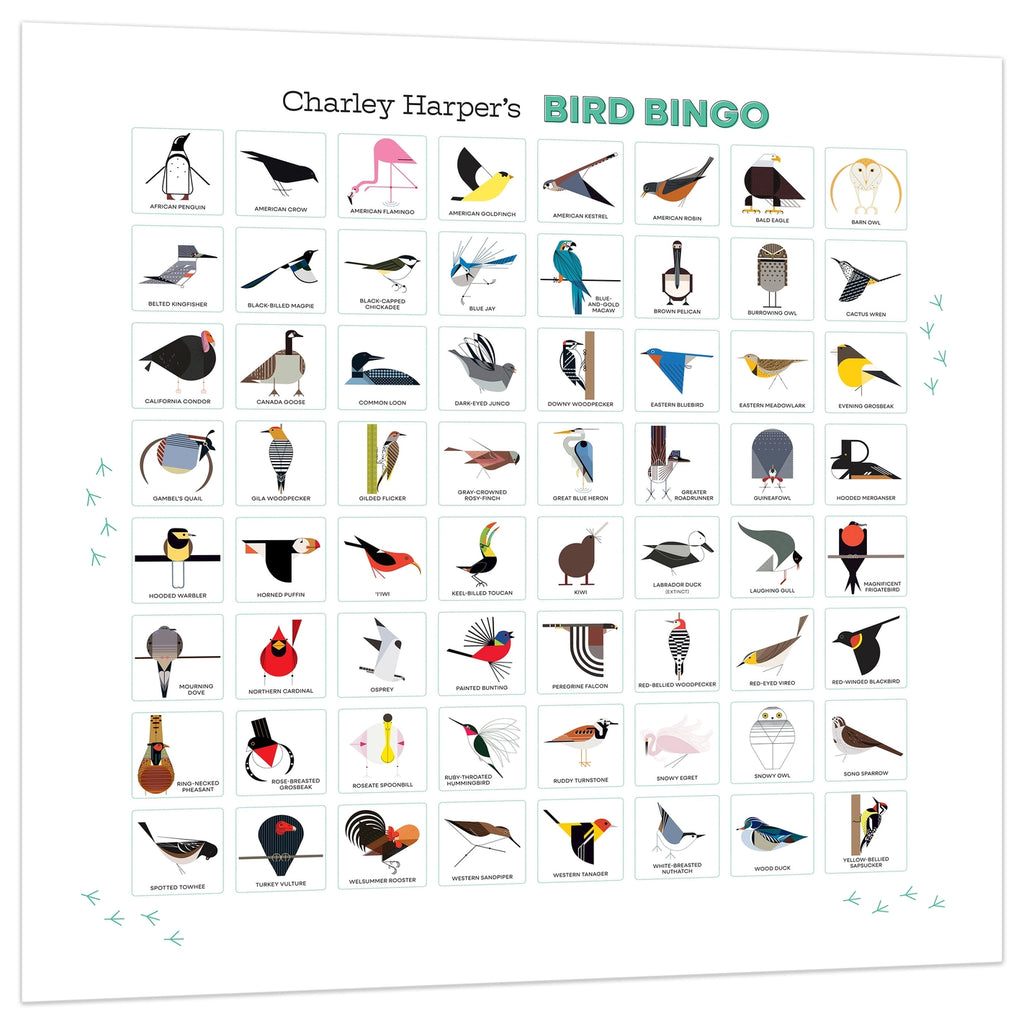 Charley Harper Bird Bingo