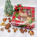 Dietsch Brothers Merry Christmas Gift Box Holiday Chocolates, Caramels & Nuts