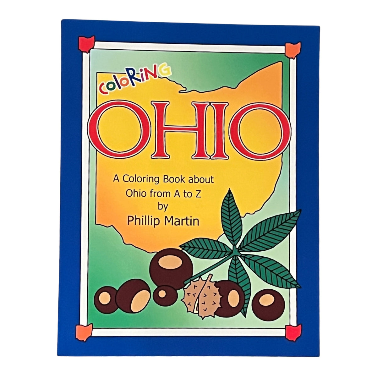 Coloring Book about Ohio from A to Z by local artist