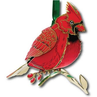 3D Cardinal Ornament