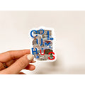 Columbus Sticker by Local Artist