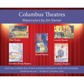 Boxed Set of Columbus Theatres 10 Notecards by Jim Siemer