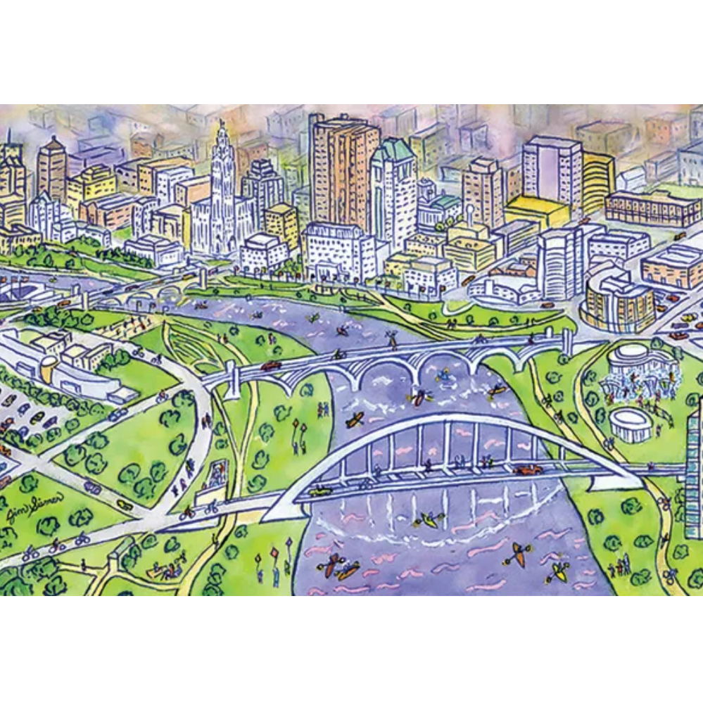 Columbus Got Swag Magnet by Jim Siemer