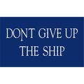 Don't Give Up the Ship Commodore Perry 3'x5' Nylon Flag