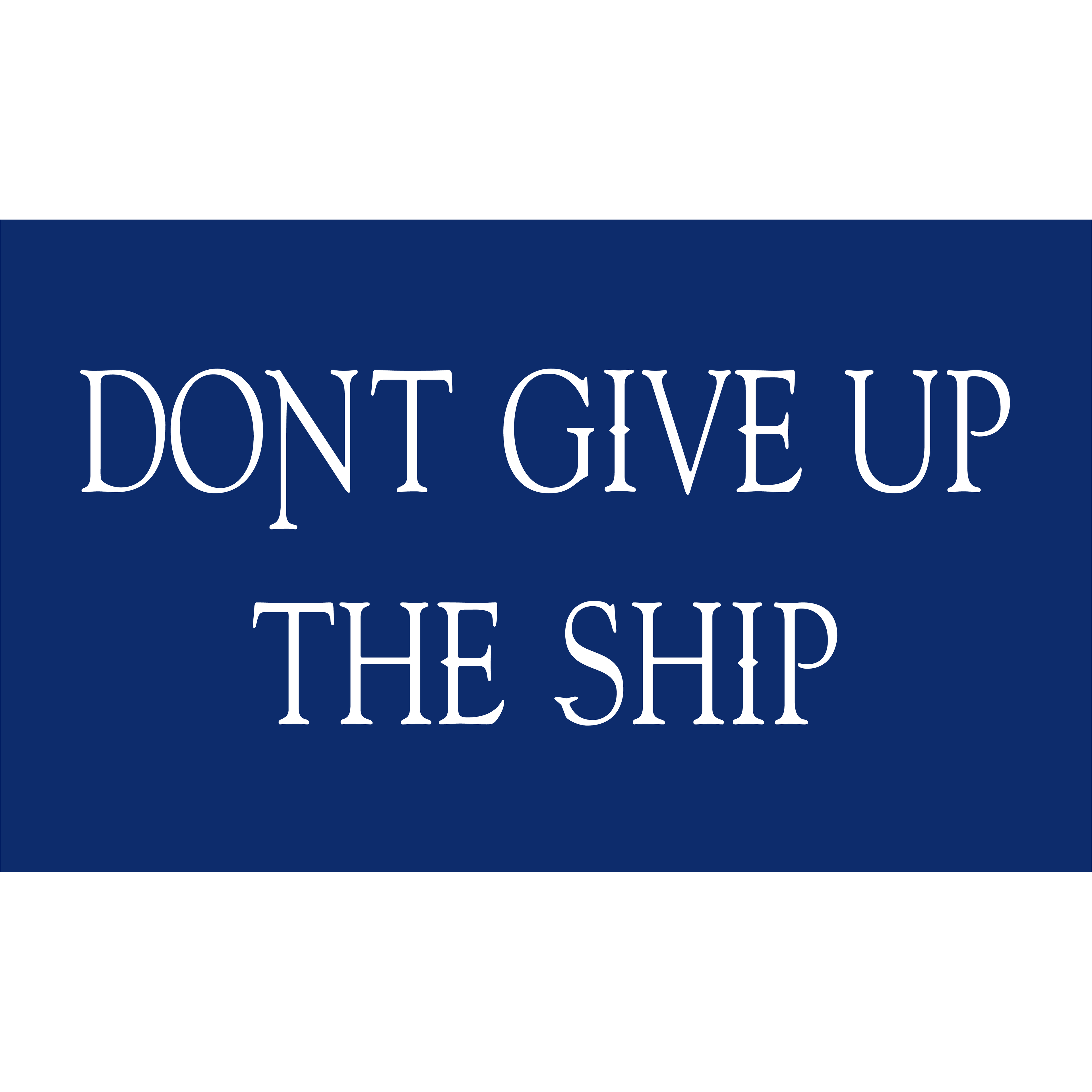 Don't Give Up the Ship Commodore Perry 3'x5' Nylon Flag