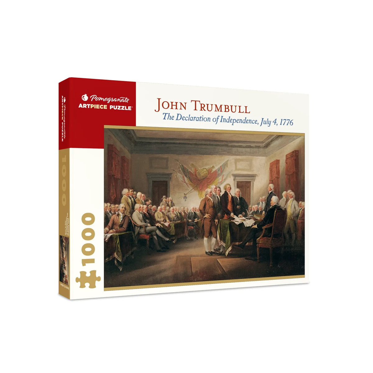John Trumbull: The Declaration of Independence, July 4, 1776 1000 Piece Puzzle