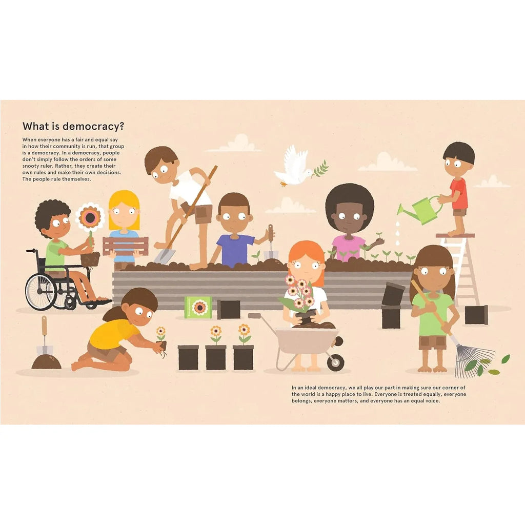 Democracy! Book by Philip Bunting