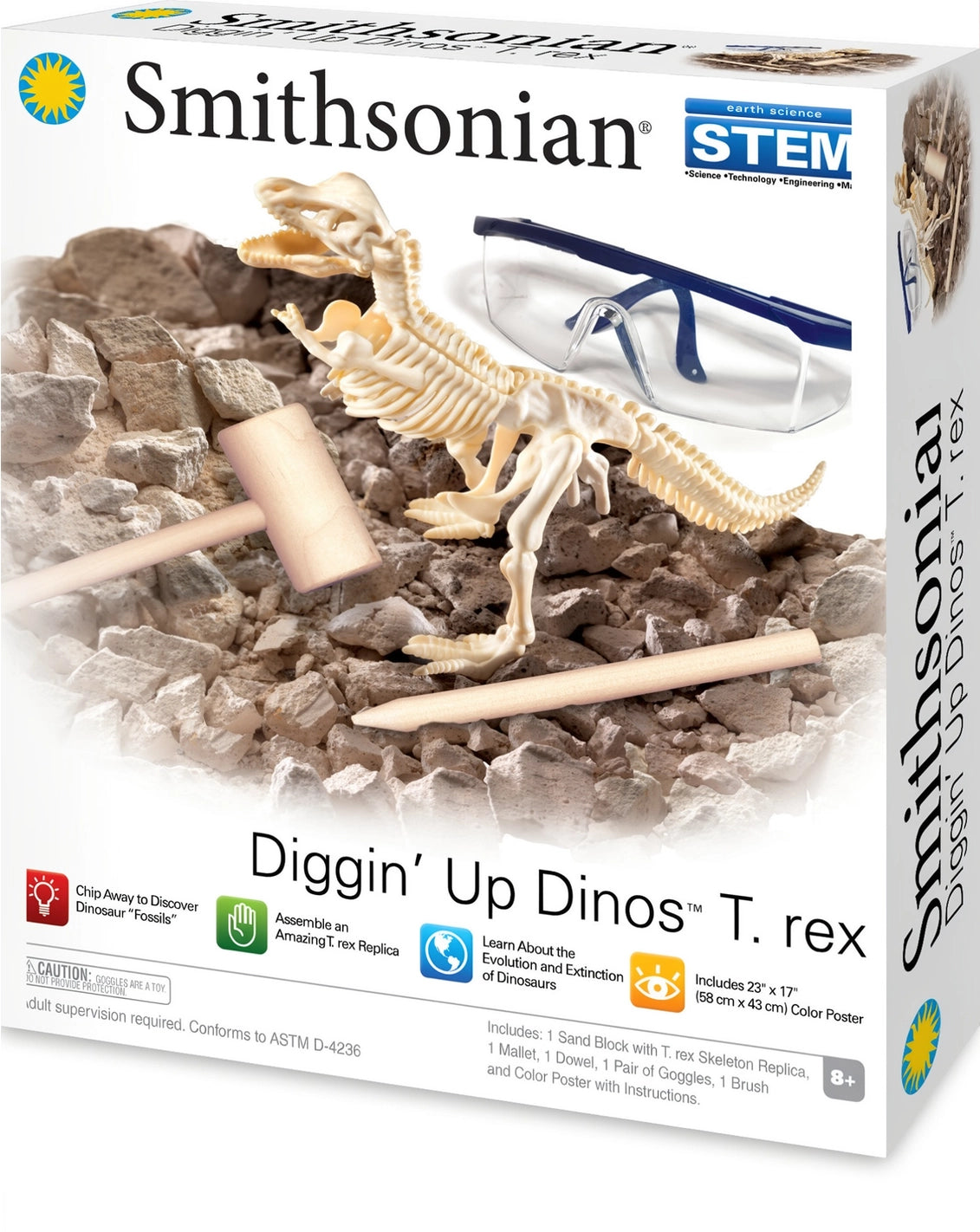 Diggin' Up Dinosaurs T-Rex Smithsonian STEM Kit
