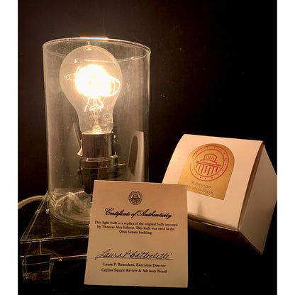 Edison Light Bulb from Ohio Senate Building