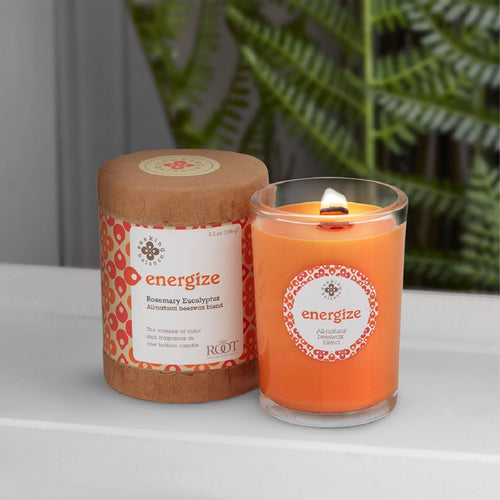 ROOT Spa Energize Rosemary Eucalyptus Spa Candle