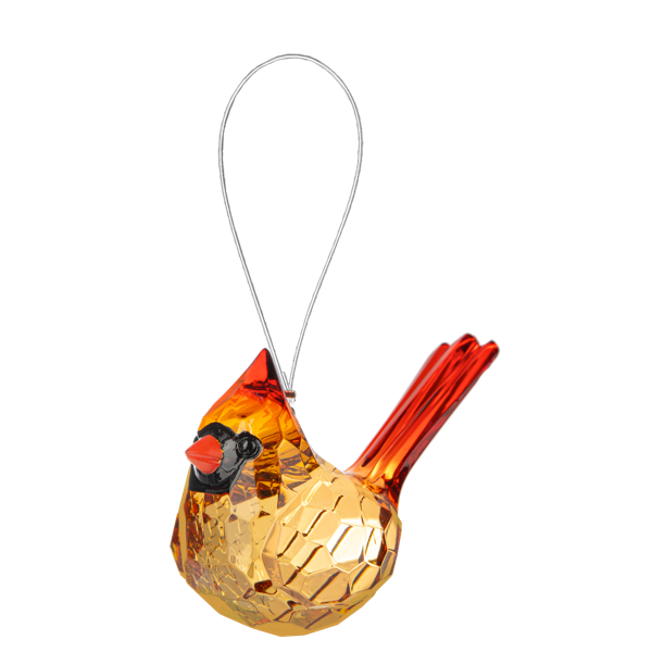 Female Cardinal Acrylic Ornament