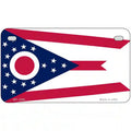 Ohio State Flag License Plate 12x6