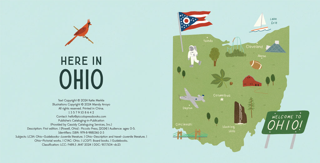 Here in Ohio Board Book