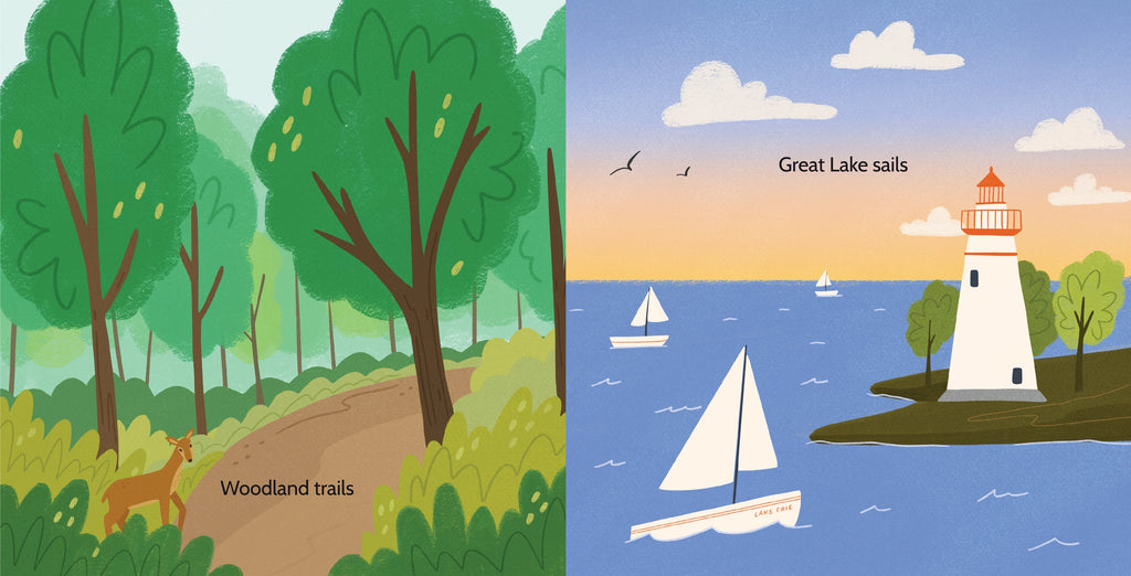 Here in Ohio Board Book