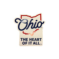 Ohio the Heart of It All Sticker