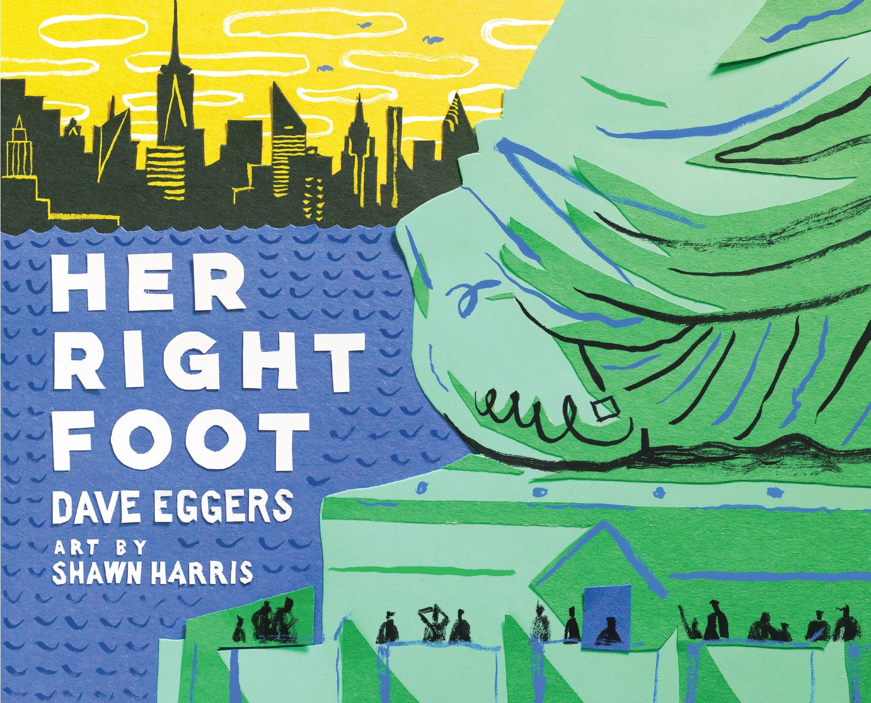 Her Right Foot Hardcover Book