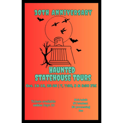 30th Anniversary Statehouse Haunted Tour Ticket