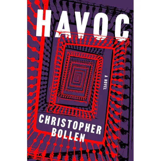 Havoc Hardcover Book Signed Copy by Christopher Bollen Ohio Book Awards Ohioana