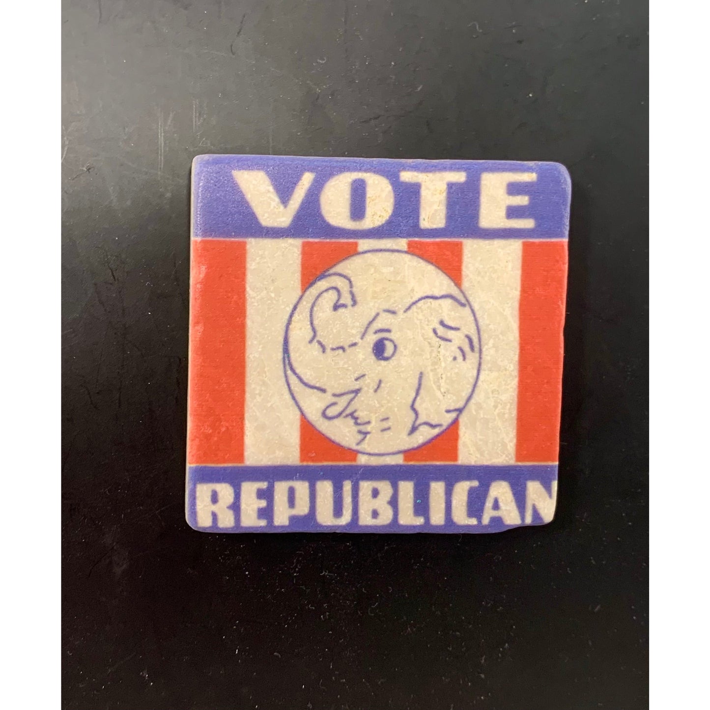 Vote Republican Stone Magnet