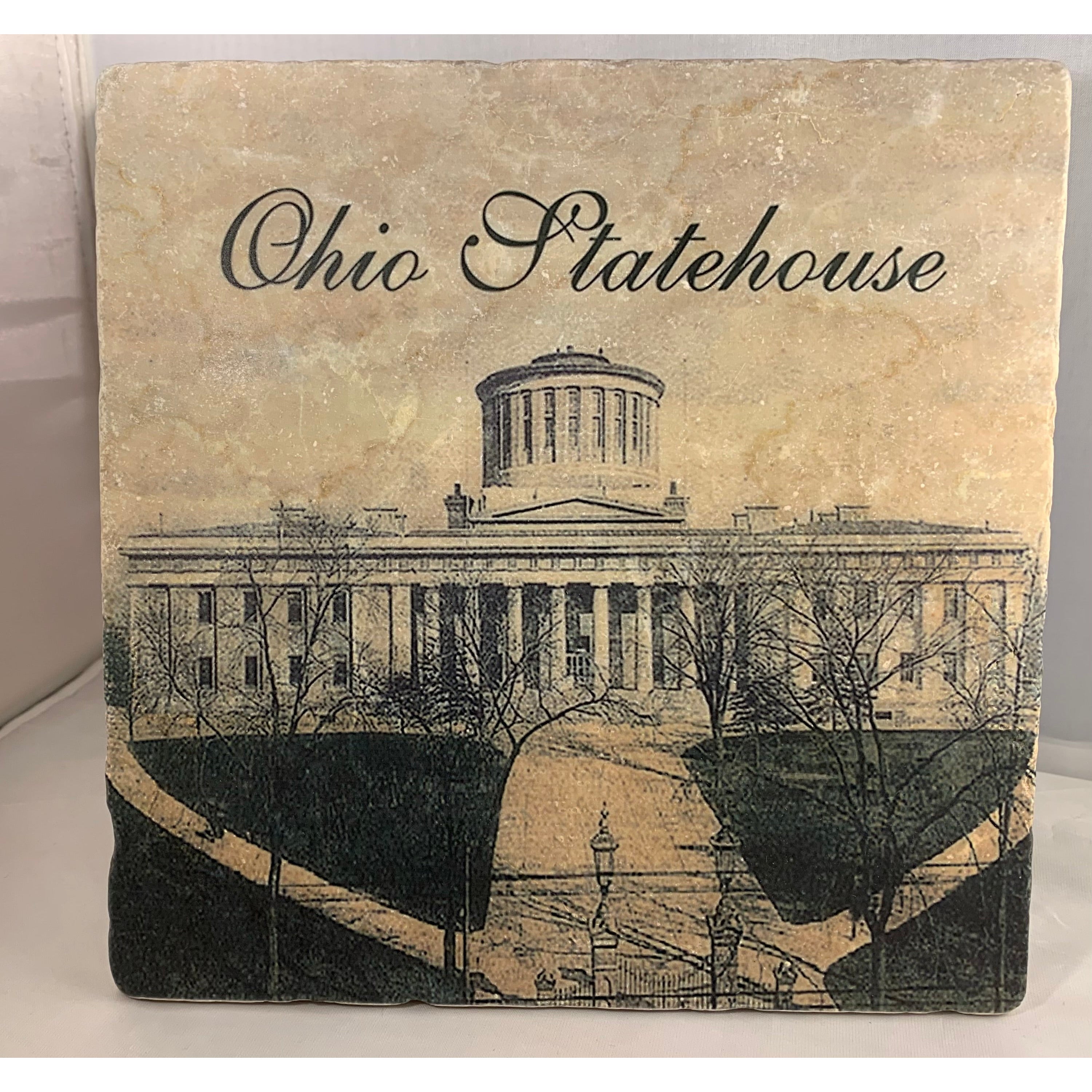 Statehouse Trivet with Photo Back