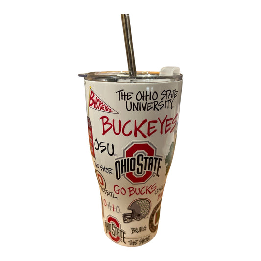 OSU Icon Metal Tumbler