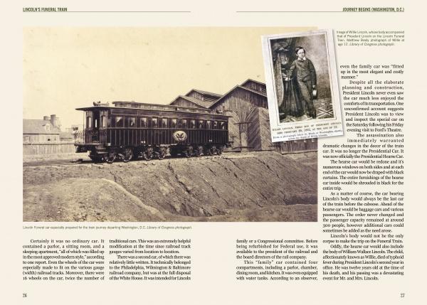 Lincoln's Funeral Train Hardback Book