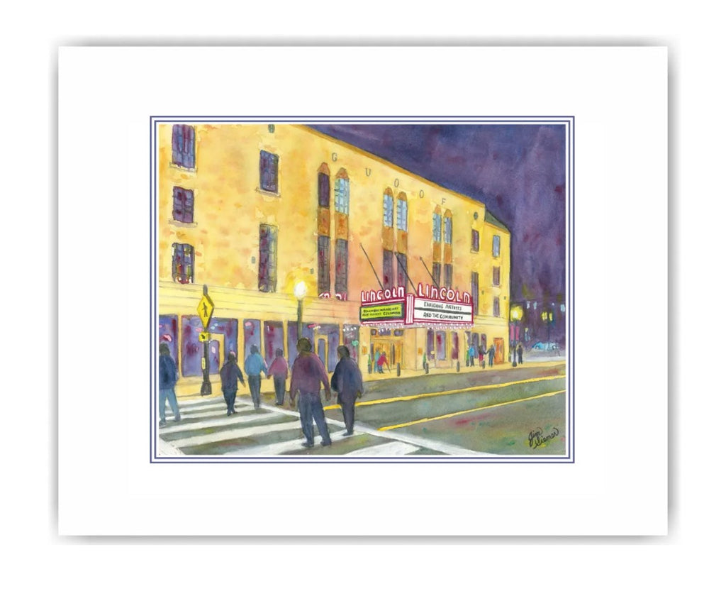 Lincoln Theater 8x10 Print