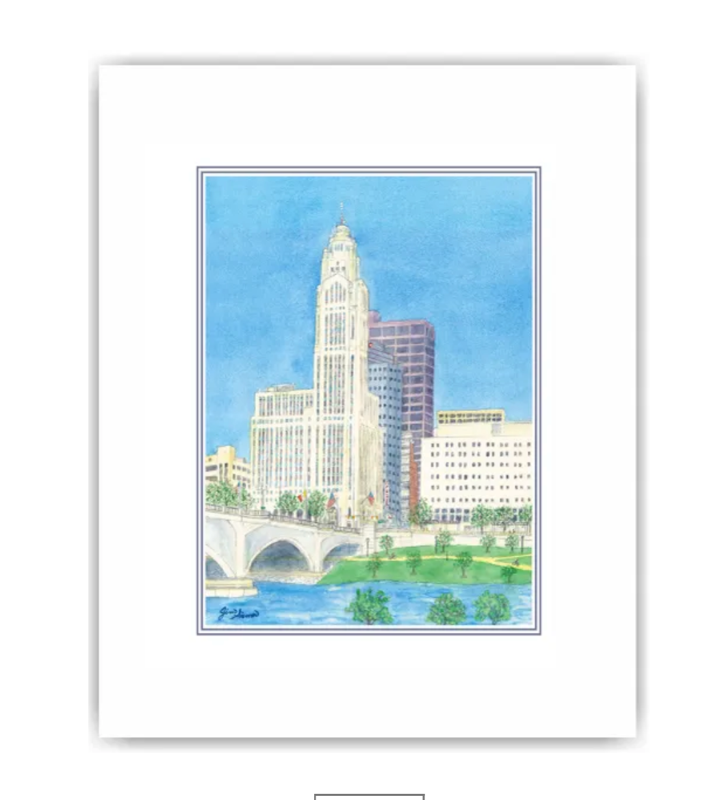 Leveque Tower 8x10 Print by Jim Siemer